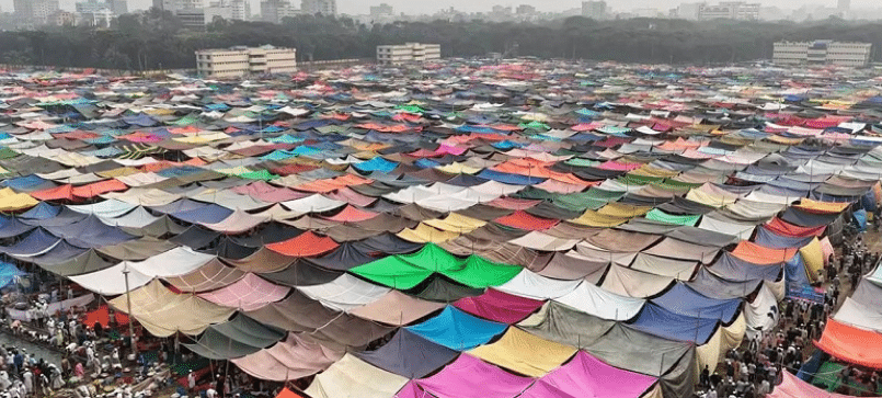 তুরাগ তীরে আগামীকাল শুক্রবার (৩১ জানুয়ারি) থেকে শুরু হবে বিশ্ব ইজতেমা। শুক্রবার বাদ ফজর আম বয়ানের মাধ্যমে শুরু হবে বিশ্ব ইজতেমার ৫৮তম আয়োজন। এতে অংশ